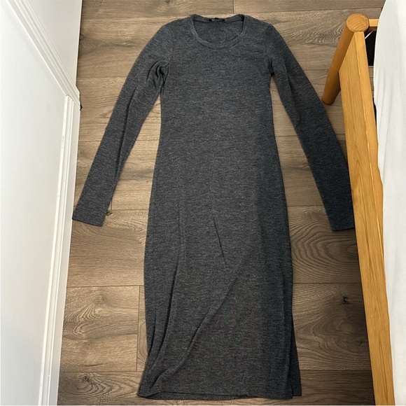 2 Wilfred Crewneck Slit Dress - Picture 6 of 7